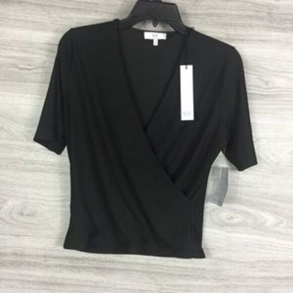 NSR Frieda Ribbed Surplice Top - Picture 3 of 8